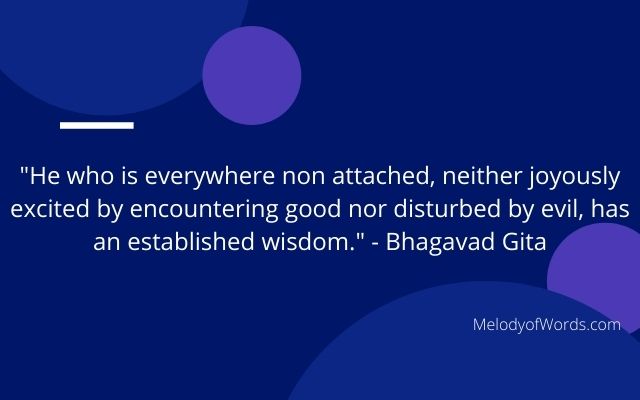 Bhagavad Gita Quotes on Wisdom