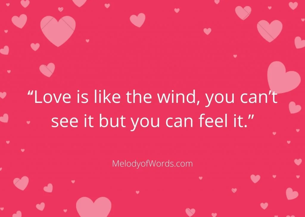 Nicholas Spark Short Quote on Love