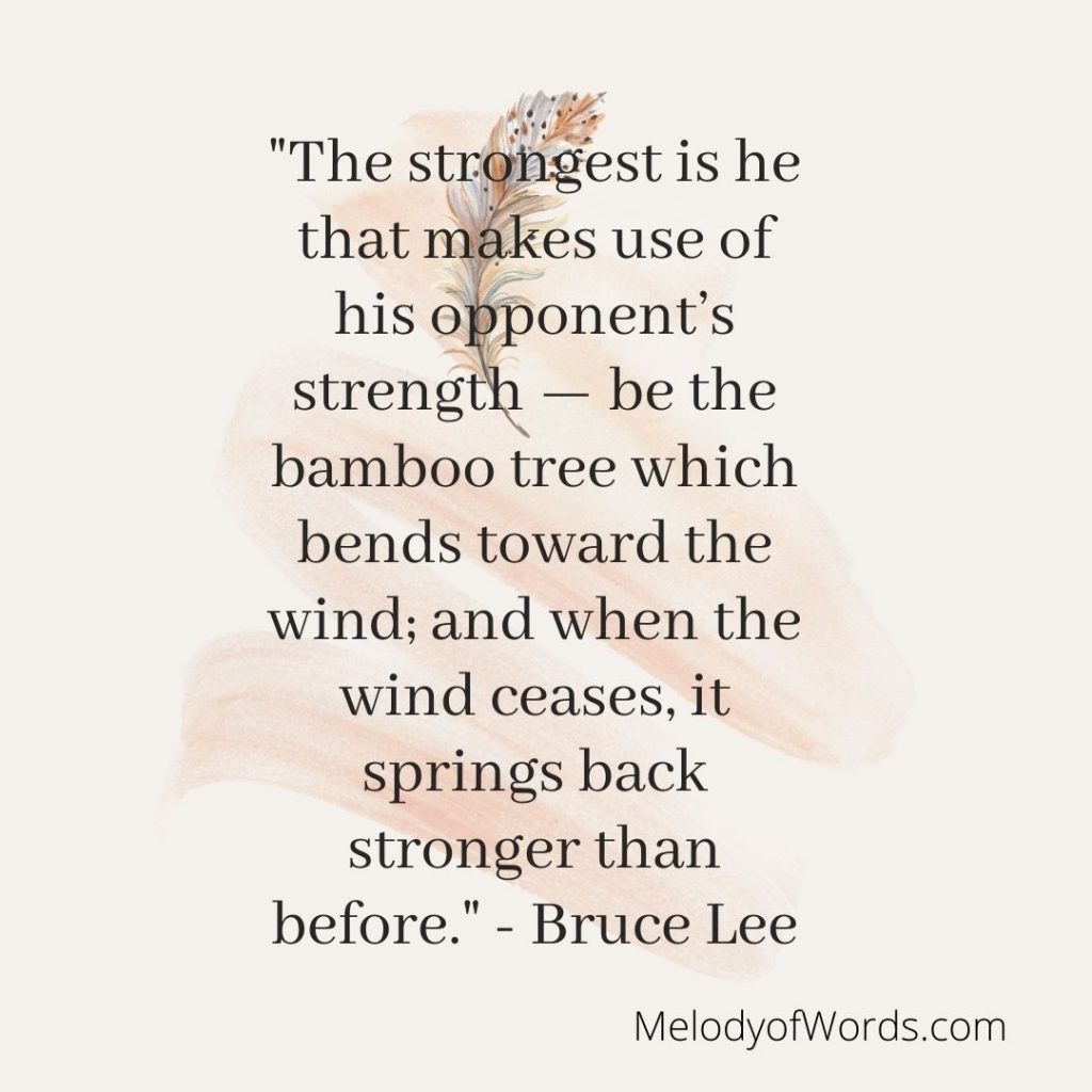 Strength Quotes by Brue Lee