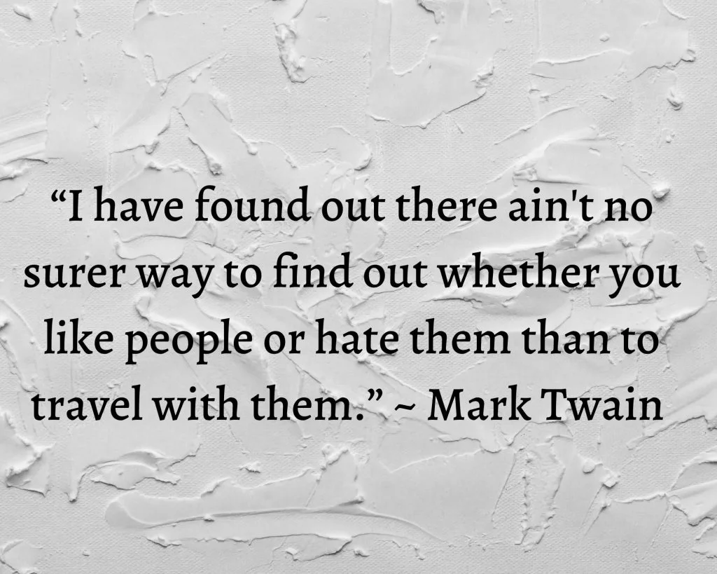 Mark Twain Quotes on Travel