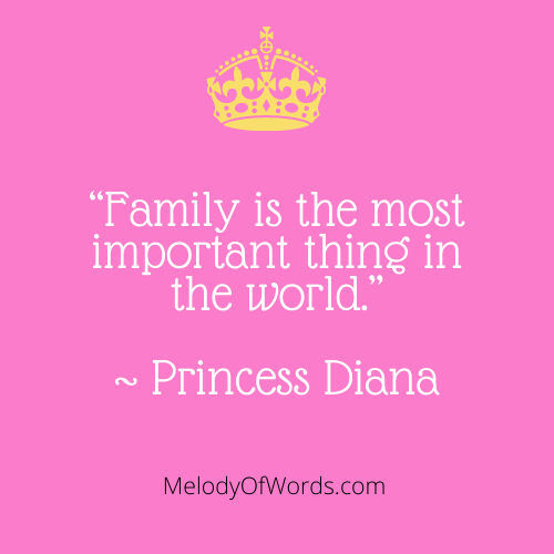 Princess Diana Quotes on Family