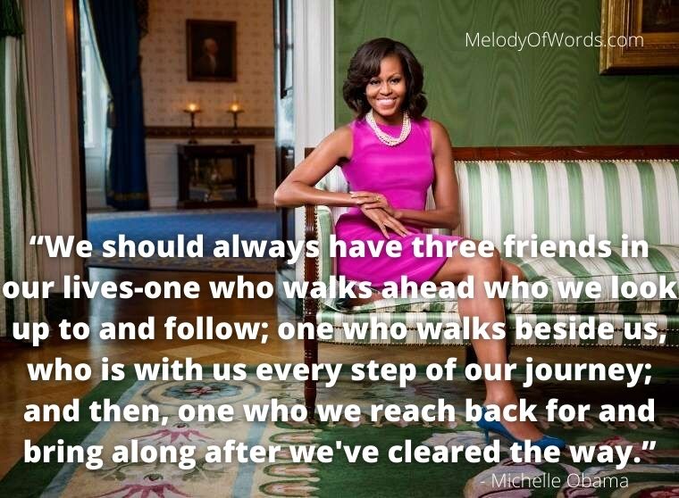 Michelle Obama on Friendship