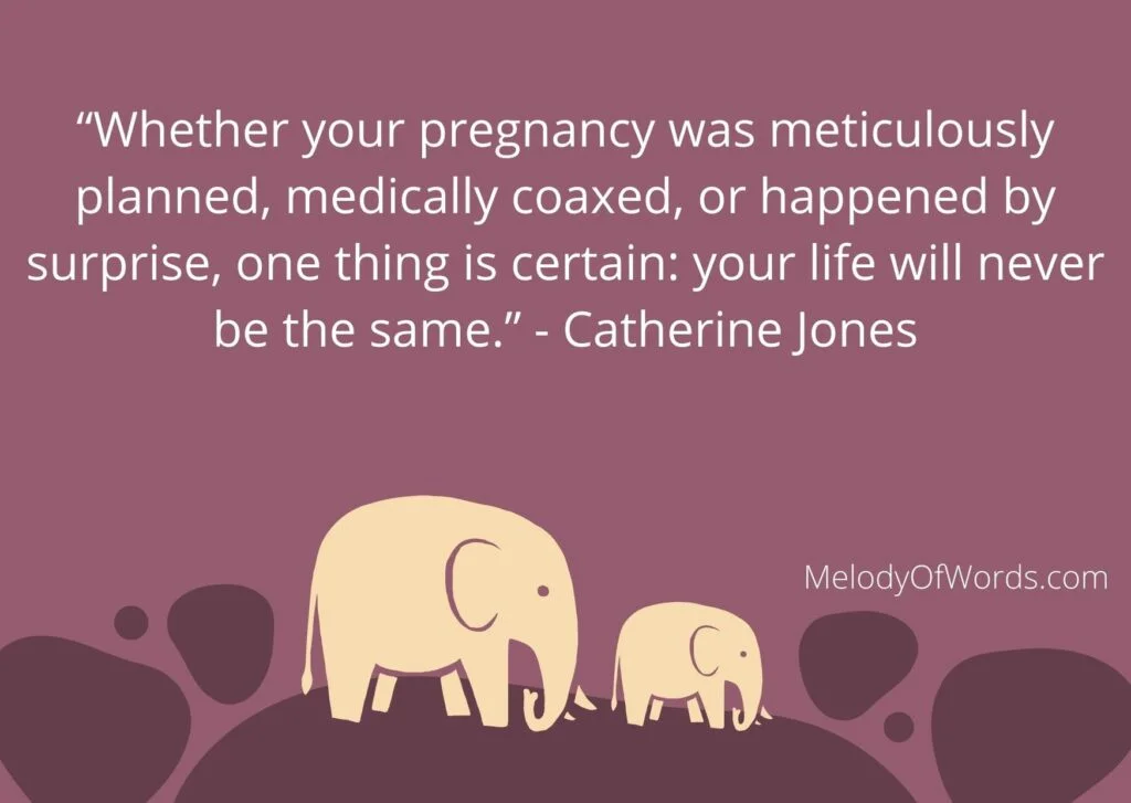 Pregnancy Quotes Catherine Jones