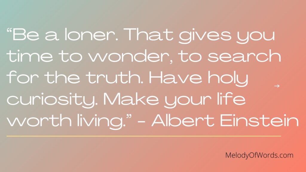 Quotes for Introverts - Albert Einstein