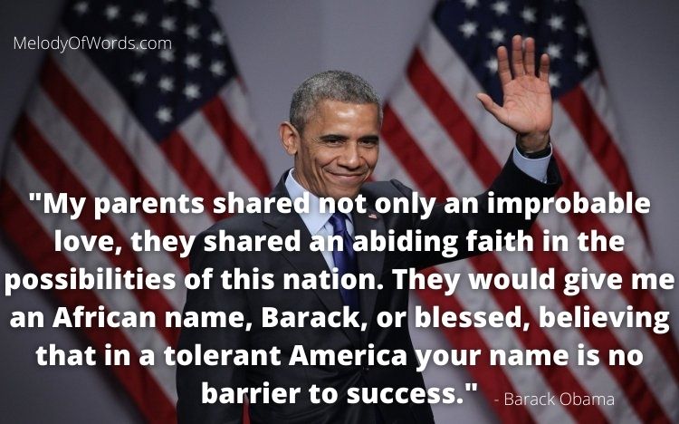 Barack Obama Quotes on Love and America