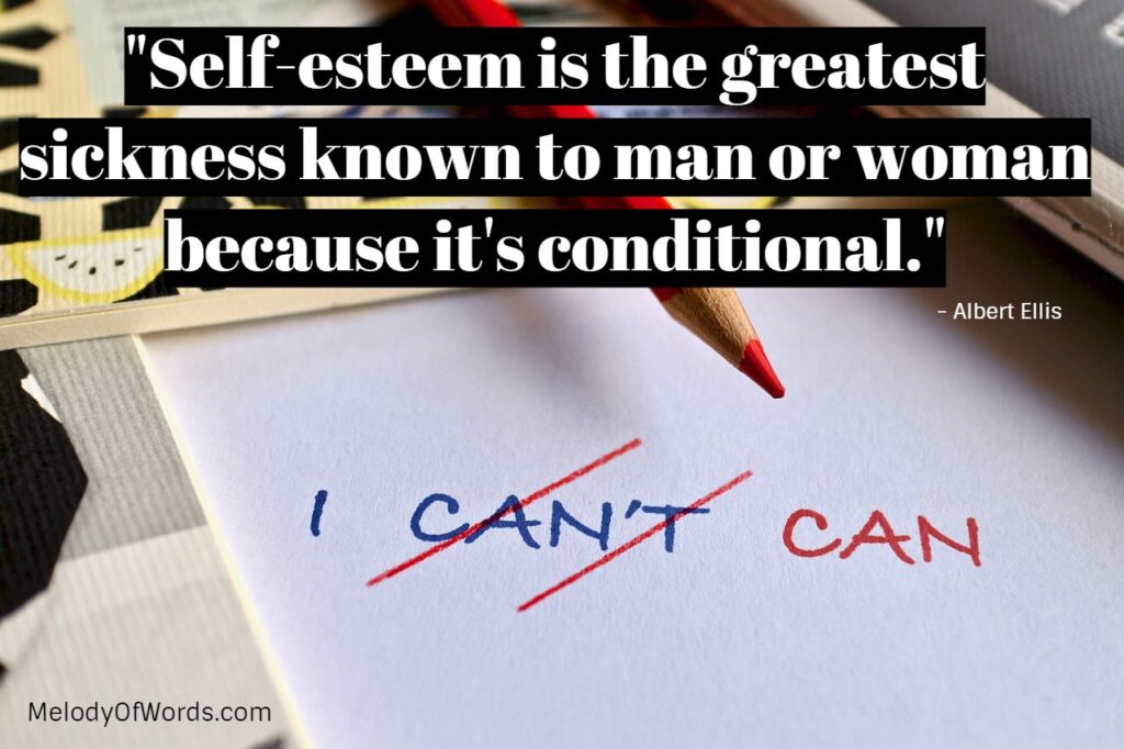 Albert Ellis Self-Esteem Quotes