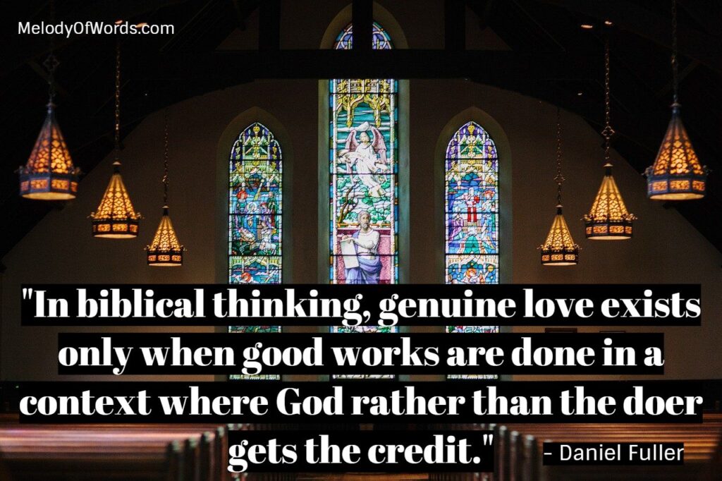 Daniel Fuller's Christian Quotes on Love