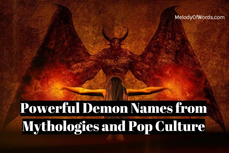 70 Powerful Demon Names from Mythologies and Pop Culture